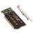 Плата расширения на 4 порта SSD M.2 NVMe в разъем PCIe x16 / NFHK N-R08A, изображение 2