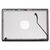 Крышка дисплея с петлями MacBook Pro 13 A1278 Mid 2010 / Б/У, изображение 2