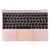 Топкейс с клавиатурой RUS РСТ и трекпадом MacBook 12 Retina A1534 Early 2017 Rose Gold 661-06796 / AASP