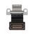 Разъем I/O USB-C белый MacBook Air 13 A2681 A3113 Mid 2022 Early 2024 / 821-03673