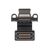 Разъем I/O USB-C черный MacBook Air 13 A2681 Mid 2022 / 821-03673