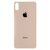 Заднее стекло iPhone XS Max золотой
