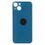 Заднее стекло iPhone 13 Big Hole синий