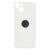 Заднее стекло iPhone 13 Big Hole белый