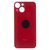 Заднее стекло iPhone 13 mini Big Hole красный