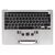Топкейс с клавиатурой RUS РСТ и АКБ A2171 MacBook Pro 13 A2338 Space Gray / Б/У