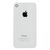 Заднее стекло iPhone 4S белый