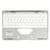 Топкейс под прямой Enter MacBook 12 Retina A1534 Early 2015 Early 2016 Silver Серебро, изображение 2