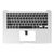 Топкейс с клавиатурой US MacBook Air 13 A1466 Mid 2012 661-6635 Б/У