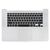 Топкейс с клавиатурой US трекпадом и АКБ A1417 MacBook Pro 15 Retina A1398 Mid 2012 Early 2013 Б/У