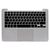 Топкейс с клавиатурой RUS трекпадом и АКБ A1582 MacBook Pro 13 Retina A1502 Early 2015 661-02361 Б/У дефекты