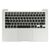 Топкейс с клавиатурой US трекпадом и АКБ A1582 MacBook Pro 13 Retina A1502 Early 2015 Б/У