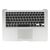 Топкейс с клавиатурой RUS РСТ и тачпадом MacBook Air 13 A1304 Late 2008 Mid 2009 Б/У