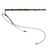 Антенна WiFi-AirPort Bluetooth с шлейфом камеры и правой петлей MacBook Pro 13 Retina A1425 Late 2012 Early 2013 / 821-1589 818-2781
