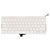 Клавиатура MacBook 13 A1342 Late 2009 Mid 2010 прямой Enter US с русской гравировкой