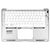 Топкейс под прямой Enter MacBook Air 13 Late 2010 / 069-6336 661-5735 Б/У, изображение 2