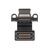 Разъем I/O USB-C черный MacBook Air 13 A2681 Mid 2022 / 821-03673