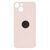 Заднее стекло iPhone 13 Big Hole розовый