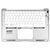 Топкейс под прямой Enter MacBook Air 13 Late 2010 / 069-6336 661-5735 Б/У, изображение 2