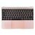 Топкейс с клавиатурой RUS РСТ и трекпадом MacBook 12 Retina A1534 Early 2017 Rose Gold 661-06796 / AASP
