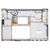 Нижняя крышка корпуса MacBook Pro 15 A1150 Early 2006 / 922-7210 620-3375-17, изображение 2