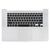 Топкейс с клавиатурой US трекпадом и АКБ A1417 MacBook Pro 15 Retina A1398 Mid 2012 Early 2013 Б/У