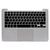 Топкейс с клавиатурой RUS трекпадом и АКБ A1582 MacBook Pro 13 Retina A1502 Early 2015 661-02361 Б/У дефекты