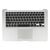 Топкейс с клавиатурой RUS РСТ и тачпадом MacBook Air 13 A1304 Late 2008 Mid 2009 Б/У