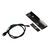 Переходник для SFF-8612 Oculink в M.2 NVMe eGPU + плата с доп питанием и разъемом PCIe x16 и SFF-8611 + кабель данных / NFHK N-8611Y-A N-P114-A, изображение 3