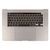 Топкейс с клавиатурой RUS РСТ трекпадом и АКБ A2113 MacBook Pro 16 Retina A2141 Space Grey 661-13161 / новый разбор