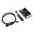 Переходник для Lenovo ThinkBook 16 SFF-8611/8612 в M.2 NVMe + плата с доп питанием и разъемом PCIe x16 + кабель данных SFF-8611 / NFHK N-8611Y-D N-TH16-B, изображение 2
