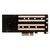 Плата расширения для SSD M.2 SATA / M.2 NVMe / SATA3 в разъем PCIe x4 / NFHK N-NGFF-P-2U, изображение 3
