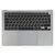 Топкейс в сборе RUS РСТ MacBook Air 13 Retina A2337 Late 2020 Space Grey / AASP