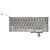 Клавиатура MacBook Pro 17 A1297 Early 2009 - Late 2011 Г-образный Enter RUS РСТ / AAA, изображение 3