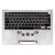 Топкейс с клавиатурой RUS РСТ и АКБ A2171 MacBook Pro 13 A2289 Mid 2020 Space Grey / Б/У