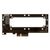 Плата расширения НП для SSD EDSFF E1.S в разъем PCIe x4 / NFHK N-ED01
