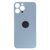 Заднее стекло iPhone 13 Pro Max Big Hole синий