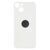 Заднее стекло iPhone 13 Big Hole белый