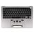 Топкейс с клавиатурой RUS РСТ и АКБ A1964 MacBook Pro 13 A2251 Mid 2020 Space Grey / Б/У