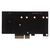 Плата расширения с защитой от отключения питания для SSD M.2 NVMe в разъем PCIe x4 / NFHK N-NGFF-PRO-2U, изображение 3