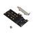 Плата расширения на 2 порта SSD M.2 SATA в разъем PCIe x1 / NFHK N-1061A-2U, изображение 3