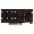 Плата расширения на 2 порта SSD M.2 NVMe в разъем PCIe x8 / NFHK N-R08C, изображение 2