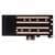 Плата расширения для SSD M.2 SATA / M.2 NVMe / SATA3 data в разъем PCIe x1 / NFHK N-X1P-4U, изображение 2