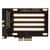 Плата расширения на 1 порт U.2 SFF-8639 на разъем PCIe x4 / NFHK N-8639R