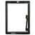Тачскрин iPad 3 с кнопкой HOME / белый / AAA, изображение 2
