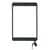 Тачскрин iPad mini 3 с контроллером и кнопкой HOME / черный / 821-00011 / AAA