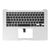 Топкейс с клавиатурой US MacBook Air 13 A1466 Mid 2012 661-6635 Б/У