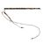 Антенна WiFi-AirPort Bluetooth с шлейфом камеры и правой петлей MacBook Pro 13 Retina A1425 Late 2012 Early 2013 / 821-1589 818-2781