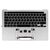 Топкейс с клавиатурой RUS РСТ и АКБ A1964 MacBook Pro 13 A2251 Mid 2020 Silver / Б/У