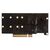 Плата расширения на 2 порта SSD M.2 NVMe в разъем PCIe x8 / NFHK N-R08C, изображение 2